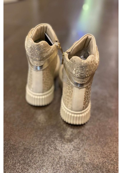 26-36 Numara Kız Çocuk Hakiki Deri Bej Bot modelleri