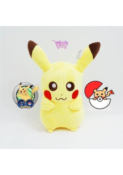 P25 Pokemon Go Pikachu Peluş Oyuncak Büyük