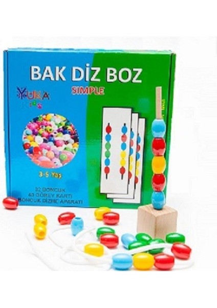 Yuka Kids Bak Diz Boz Simple 3-5 Yaş