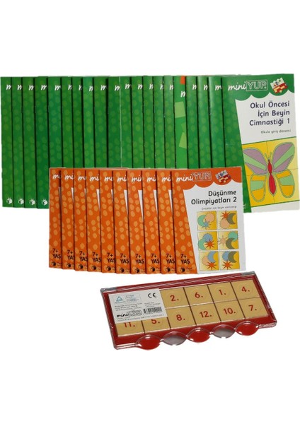 Önel Yayıncılık Miniyup 5-7 Yaş Avantajlı Paket (30 Kitap + 1 Miniyup Kontrol Kutusu)