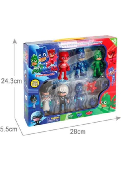 6lı -Pj Masks - Pjamaskeliler Figür-Kutulu Set fiyatları