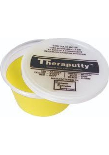 Cando Theraputty El Egzersiz Hamuru Sarı Yumuşak fiyatları