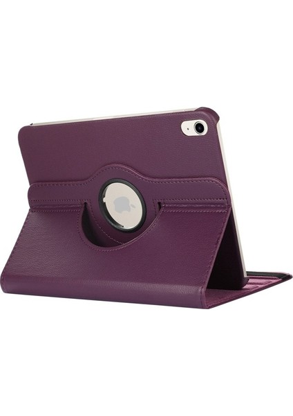 Apple iPad 10. Nesil 10.9" 2022 Kılıf Uyku Modlu Dönebilen Standlı Case A2696 A2757 A2777