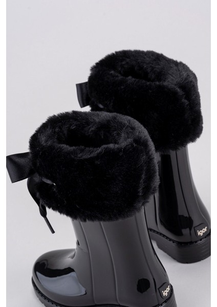 W10239 Campera Charol Soft Bot Siyah modelleri