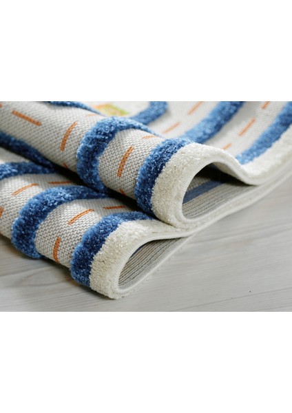 Trafik Yeşil Çocuk Odası Oyun Halısı modelleri