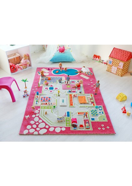 Evcilik 3D Oyun Halısı