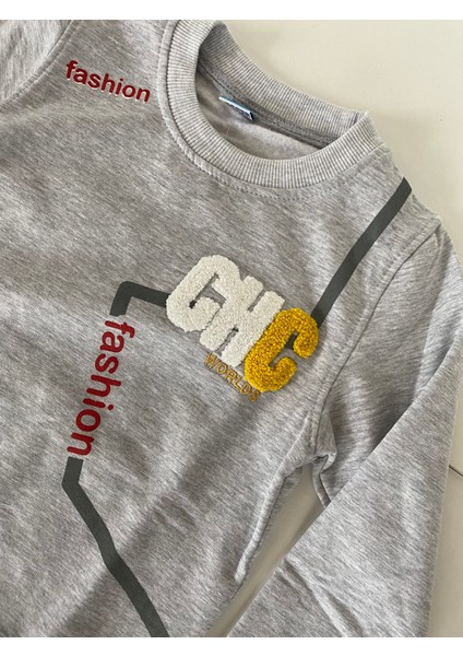 Erkek Çocuk Baskılı 2 Iplik Sweatshirt modelleri
