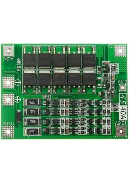 Sanec 4s 40A Bms Balans Şarj ve Koruma Modülü