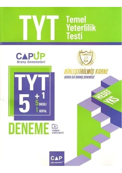 Çap Yayınları TYT 5 Li Deneme Sınavı