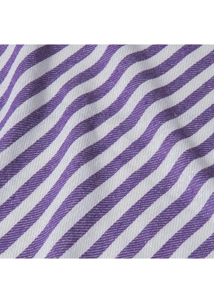 Akasya %100 Pamuk Plaj Havlusu, Hamam Peştamal, Banyo Havlusu, Misafir Havlusu, Havuz Havlusu, Spa Havlusu (90X190 Cm, Mor)
