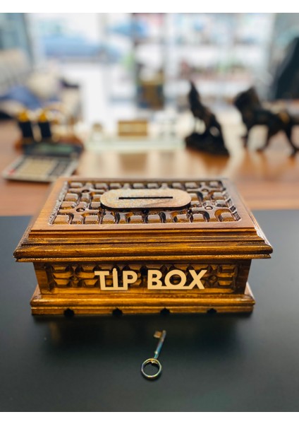 Hediyelik Tip Box Bahşiş Kutusu MYK Hediye ve Sanat Atölyesik Radyo Görünümlü