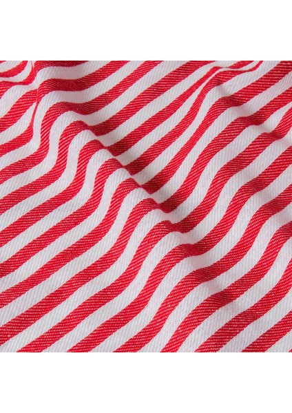 Akasya %100 Pamuk Plaj Havlusu, Hamam Peştamal, Banyo Havlusu, Misafir Havlusu, Havuz Havlusu, Spa Havlusu (90X190 Cm, Kırmızı)