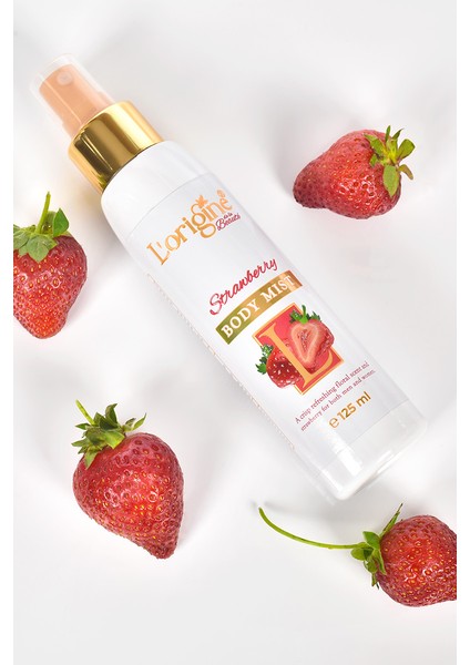 Vücut Spreyi Çilek Özlü Ferahlatıcı Koku