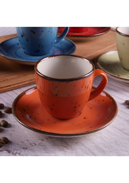 Tulü Porselen Tulu Porselen Luna Reactive Mix 6 Kişilik Kahve Fincan Takımı fırsatları