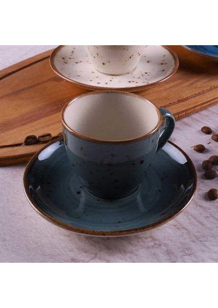 Tulü Porselen Tulu Porselen Luna Reactive Mix 6 Kişilik Kahve Fincan Takımı indirimleri