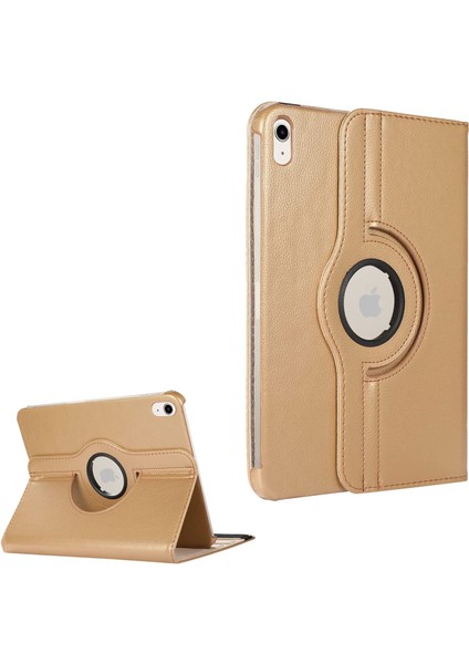 iPad 10. Nesil 11. Nesil A16 2022 - 2025 10.9" Uyumlu Kapaklı Standlı Kılıf 360° Dönen Yatay Dikey Stadlı