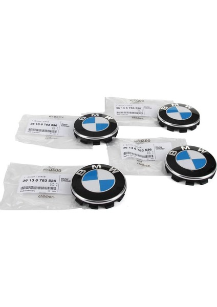 Bmw 1 Seri E87 Kasa Jant Orta Göbeği Orjinal Takım 36136783536