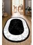 Dijital Baskılı Kaymaz Taban Yıkanabilir Oval Salon Halısı Mutfak Halısı Yolluk NDO-HT-656 1
