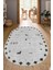 Dijital Baskılı Kaymaz Taban Yıkanabilir Oval Salon Halısı Mutfak Halısı Yolluk NDO-SD-1056 1