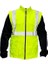 5+1 Reflektörlü Kışlık Parka Mont Içi Çıkmalı Yerli Kaban xl Beden 4