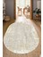 Dijital Baskılı Kaymaz Taban Yıkanabilir Oval Salon Halısı Mutfak Halısı Yolluk NDO-HT-112 1