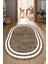 Dijital Baskılı Kaymaz Taban Yıkanabilir Oval Salon Halısı Mutfak Halısı Yolluk NDO-HT-576 1