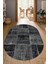 Dijital Baskılı Kaymaz Taban Yıkanabilir Oval Salon Halısı Mutfak Halısı Yolluk NDO-HT-922 1
