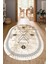 Dijital Baskılı Kaymaz Taban Yıkanabilir Oval Salon Halısı Mutfak Halısı Yolluk NDO-SD-1031 1