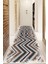 Dijital Baskılı Kaymaz Taban Yıkanabilir Modern Yolluk ve Koridor Halısı NDU-HT-115 1