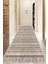 Dijital Baskılı Kaymaz Taban Yıkanabilir Modern Yolluk ve Koridor Halısı NDU-HT-930 1