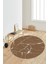 Dijital Baskılı Kaymaz Taban Yıkanabilir Yuvarlak Salon Halısı Koridor Halısı Paspas NDY-HT-419 1