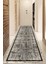 Dijital Baskılı Kaymaz Taban Yıkanabilir Modern Yolluk ve Koridor Halısı NDU-SD-1094 1