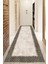 Dijital Baskılı Kaymaz Taban Yıkanabilir Modern Yolluk ve Koridor Halısı NDU-SD-751 1