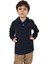 Erkek Çocuk Lacivert Polo Yaka Sweatshirt BGL-ST02435 2