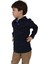 Erkek Çocuk Lacivert Polo Yaka Sweatshirt BGL-ST02435 3