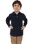 Erkek Çocuk Lacivert Polo Yaka Sweatshirt BGL-ST02435 4
