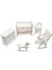 5x Modern 1:12 Sallanan At +Crib +Dolap Mobilya Set Dollhouse Malzemeleri (Yurt Dışından) 2