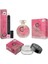 Cle D'amour Pink Cadillac (Meyveli/çiçeksi) Women - 3 Lü Kadın Parfüm Seti 50 ml - Vegan 1