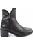 Siyah Siyah Kroko Kadın Bot & Bootie K02260020509 1