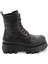 Siyah Deri Kadın Bot & Bootie K02283586203 2