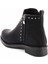Siyah Nubuk Kadın Bot & Bootie K02578300401 4