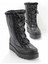 Siyah Paraşüt Kadın Bot & Bootie K02102270067 1