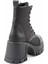 Siyah Paraşüt Kadın Bot & Bootie K02140020467 4