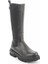 Black Deri Kadın Bot & Bootie HD0777056903 3