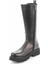 Black Deri Kadın Bot & Bootie HD0777056903 5