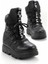 Siyah Paraşüt Kadın Bot & Bootie K02243066667 1