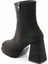 Siyah Süet Kadın Bot & Bootie K02215290202 4