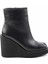 Siyah Kadın Bot & Bootie K02226100809 2
