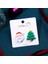 Yılbaşı Çamı Santa Noel Baba Yeni Yıla Küpe 1