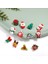 Yılbaşı Çamı Santa Noel Baba Yeni Yıla Küpe 4